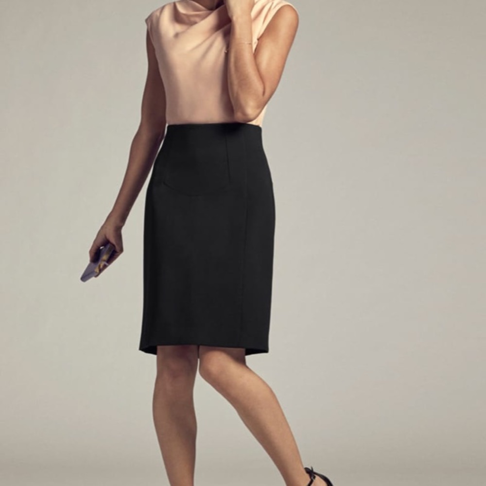 MM Lafleur Lexington Skirt Black Size 4